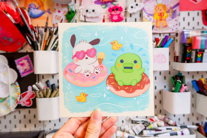 Pochacco & Kuchipatchi Print