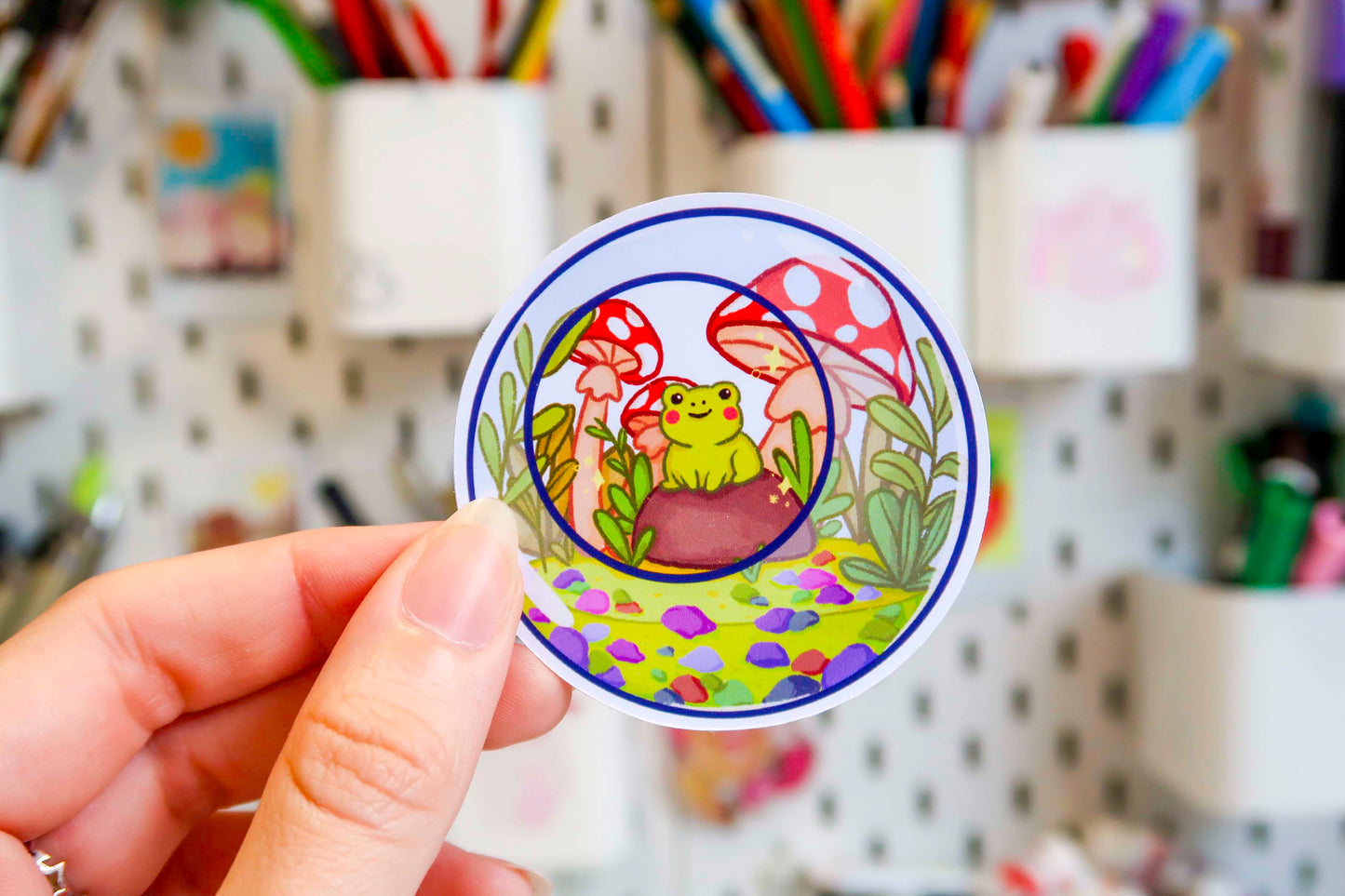 Frog terrarium Sticker