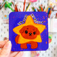 'Trying my Best!' Star Dog Hardback Coaster