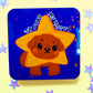 'Trying my Best!' Star Dog Hardback Coaster