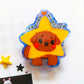 'Trying my Best!' Star Dog Acrylic Pin