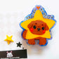 'Trying my Best!' Star Dog Acrylic Pin