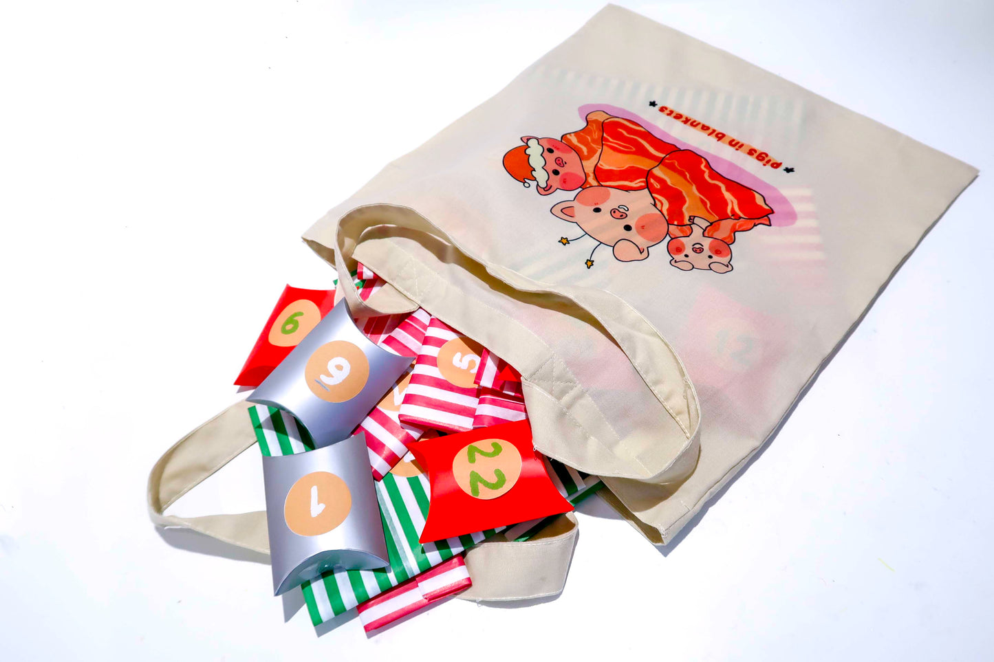 Preorder - Kawaii Advent Calendar – 24 Gifts + Exclusive Pigs in Blankets Tote Bag