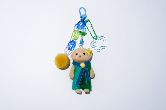 Clown Labrador Dog Child - Sylvanian Families Keyring