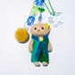Clown Labrador Dog Child - Sylvanian Families Keyring