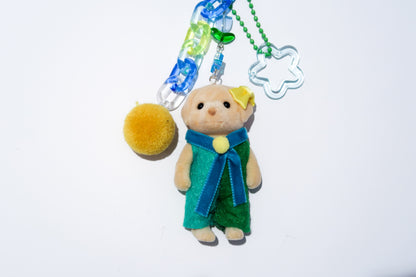 Clown Labrador Dog Child - Sylvanian Families Keyring