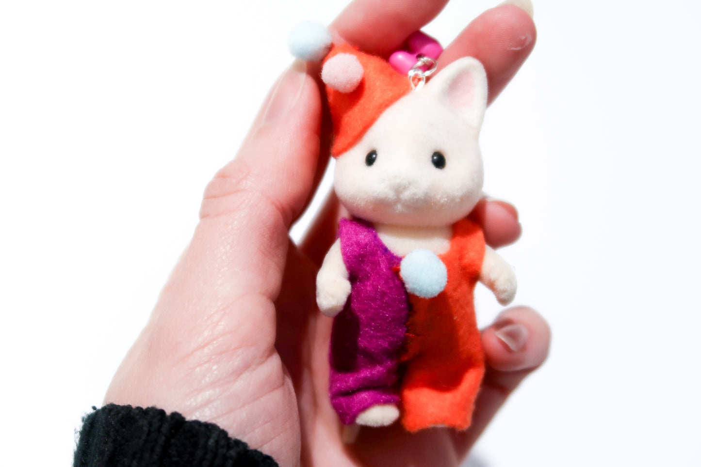 Clown Cat Child - Sylvanian Families Keyring