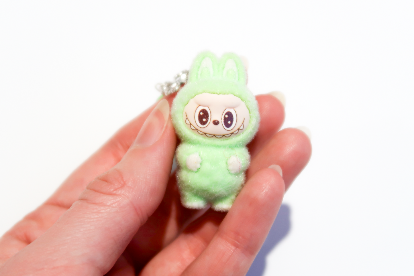 Labubu Green Beaded Keyring