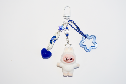 Labubu Baby Beaded Keyring