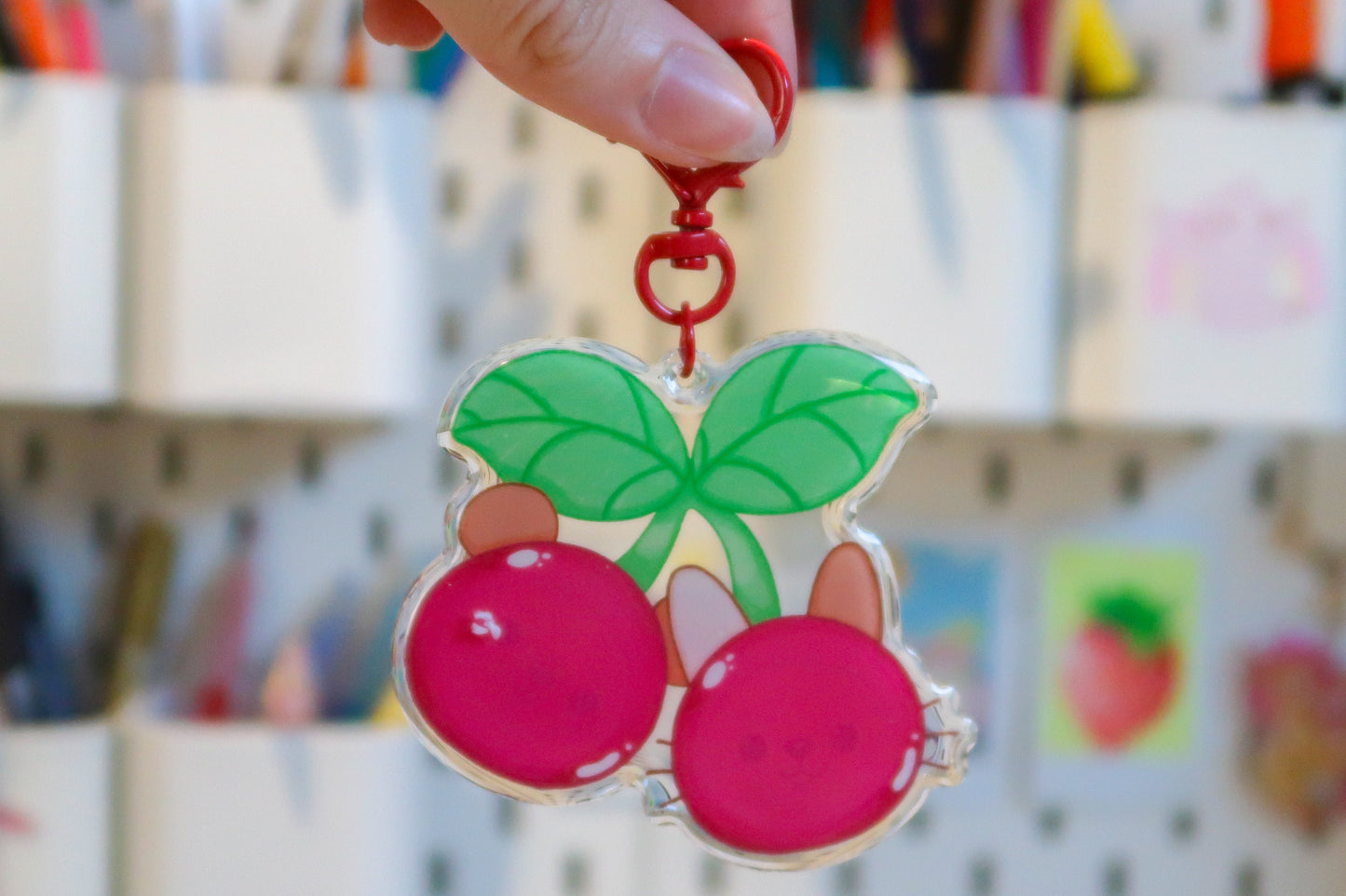 Cherry Keyring