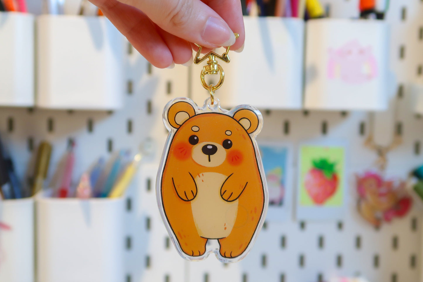 Spud Bear Keyring