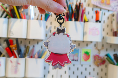 Cult of the Lamb Keyring