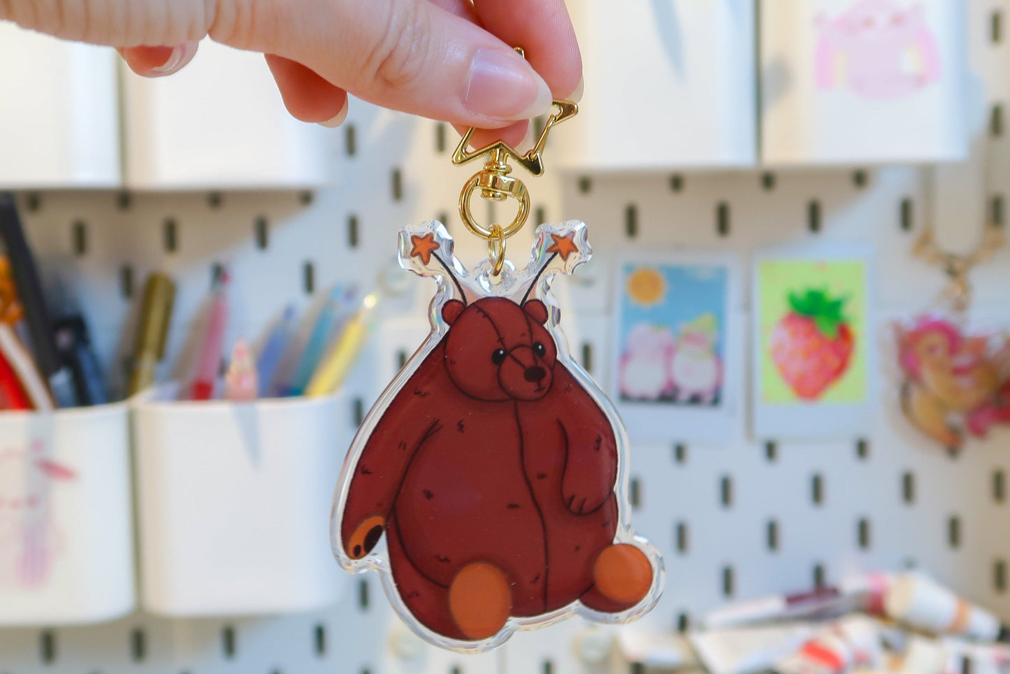 Djungelskog Bear Keyring