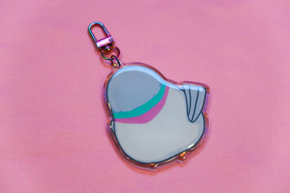Pigeon Keyring