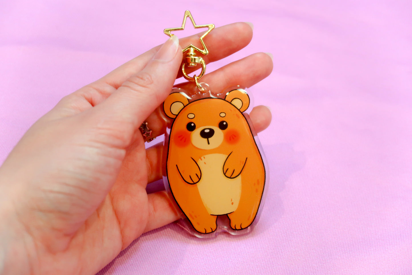 Spud Bear Keyring