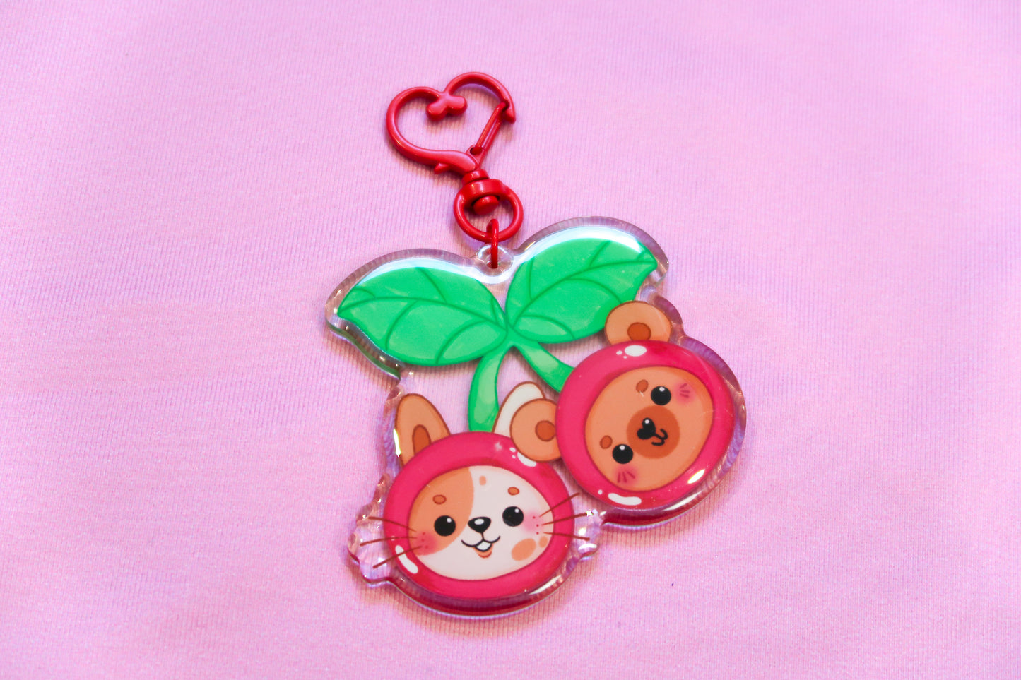 Cherry Keyring
