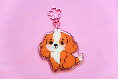 Fudge the Spaniel Keyring