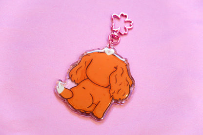 Fudge the Spaniel Keyring