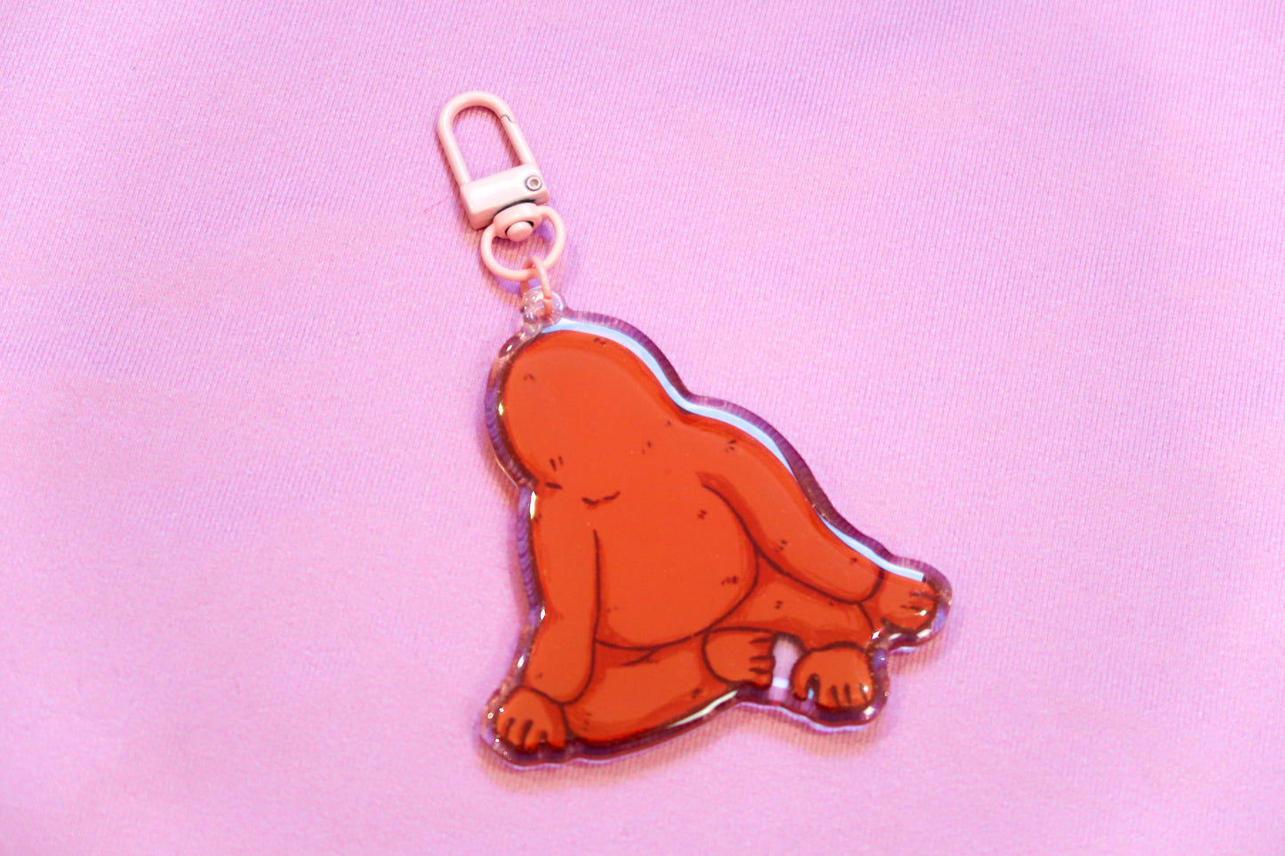 Djungelskog Orangutan Keyring