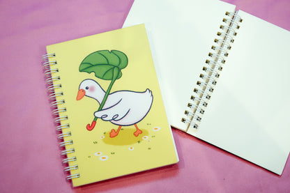 A6 Duck Notebook w/ Blank Paper