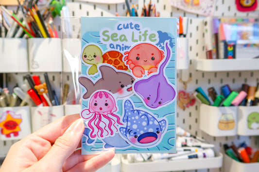 Sea Life Sticker Set