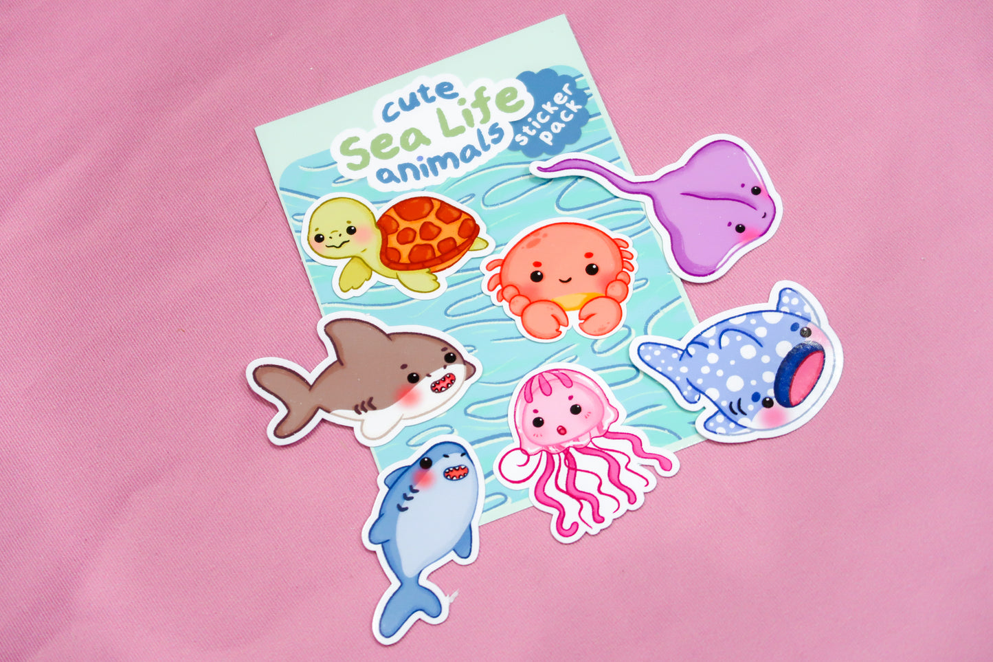 Sea Life Sticker Set