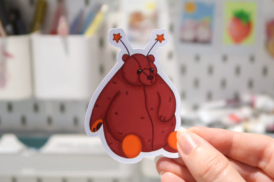 Djungelskog Bear Sticker