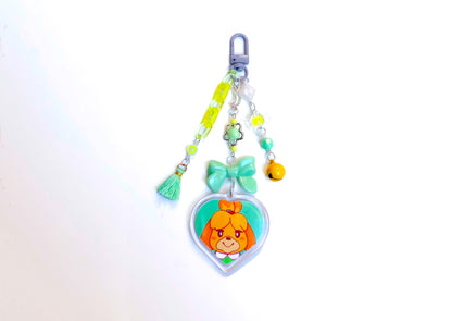 Animal Crossing Custom Beaded Keyring - Choose your Character!