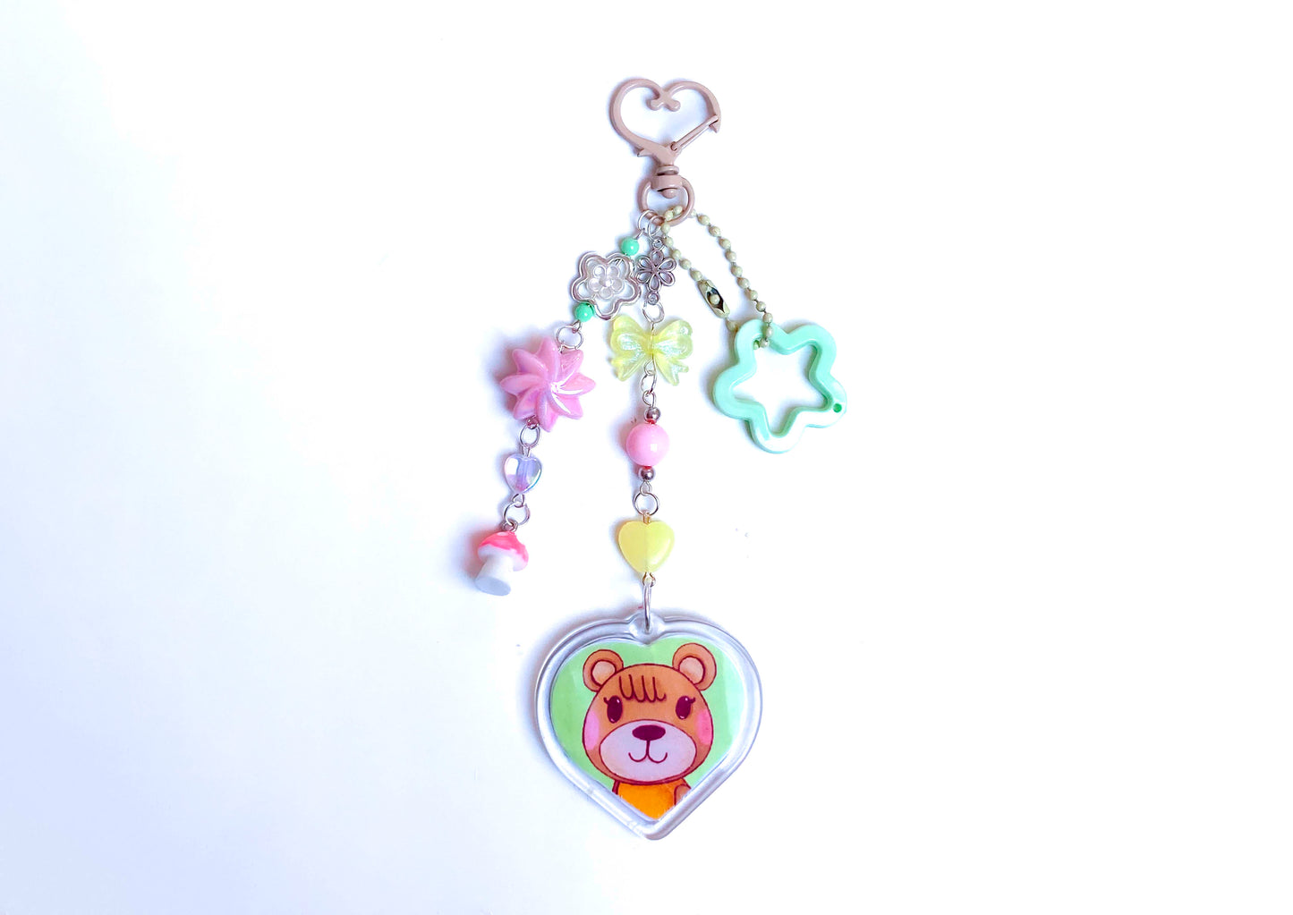 Animal Crossing Custom Beaded Keyring - Choose your Character!