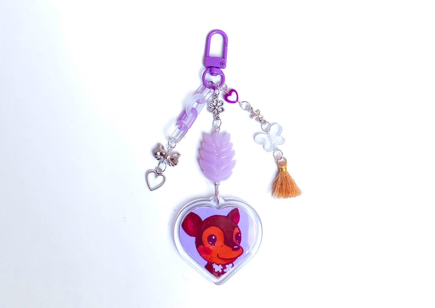Animal Crossing Custom Beaded Keyring - Choose your Character!