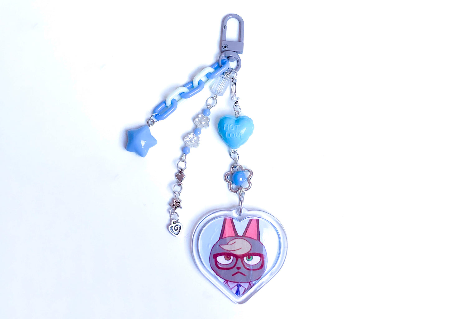 Animal Crossing Custom Beaded Keyring - Choose your Character!