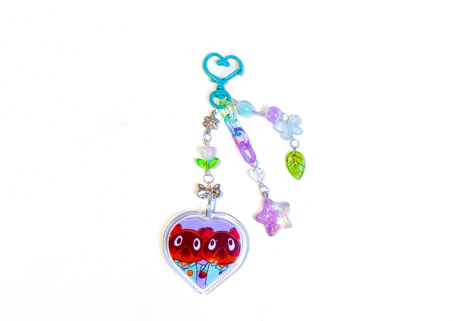 Animal Crossing Custom Beaded Keyring - Choose your Character!