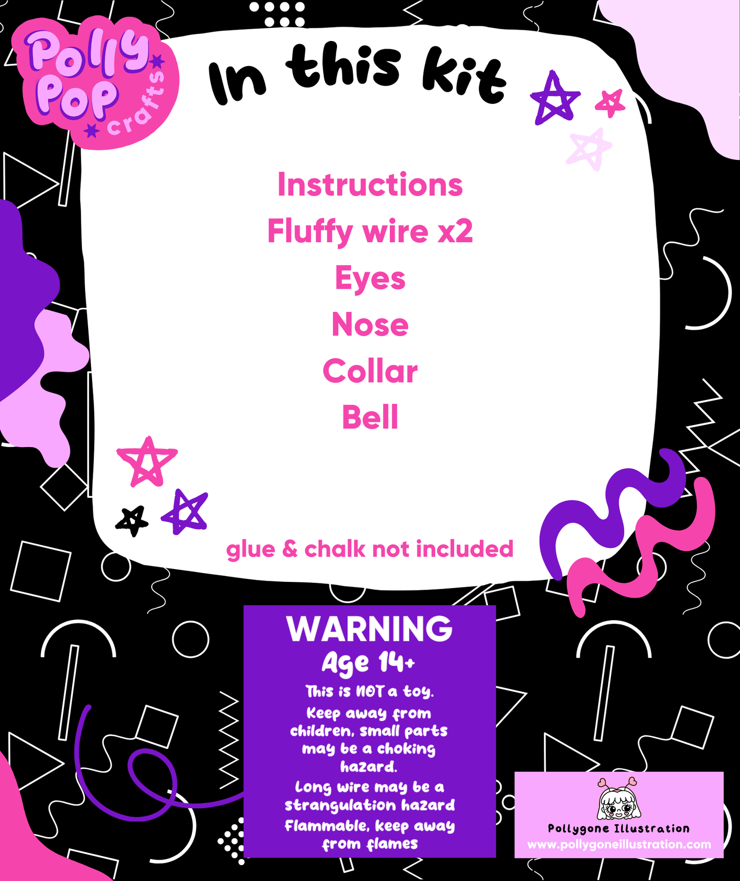 Dog Moru Doll Craft Kit