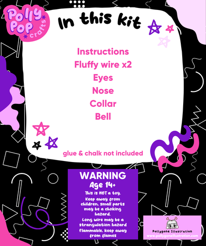 Dog Moru Doll Craft Kit