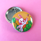 Bunny Button Badge