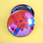 Kawaii Bear Button Badge