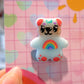 Handmade Clay Bear Pin Mystery Box Surprise