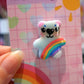 Handmade Clay Bear Pin Mystery Box Surprise