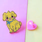Delilah Dog Enamel Pin