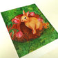 A5 Forest Bunny Illustrated Art Print