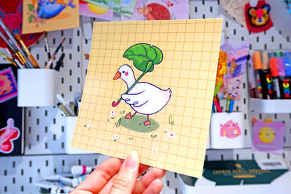 Duck 140mm Mini Print
