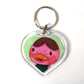 Animal Crossing New Horizons Amiibo Heart Keyrings