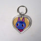 Animal Crossing New Horizons Amiibo Heart Keyrings