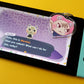 Animal Crossing New Horizons Amiibo Heart Keyrings