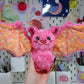Stella the Bat Plush Keyring