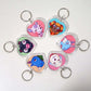 Animal Crossing New Horizons Amiibo Heart Keyrings