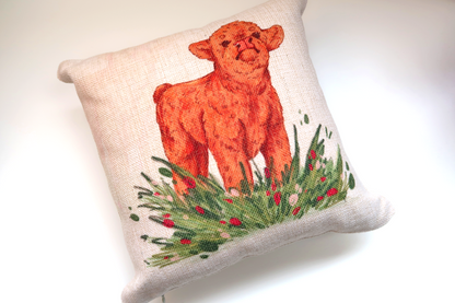 Highland Cow Cushion