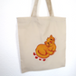 Orange Cat Tote Bag