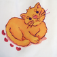 Orange Cat Tote Bag