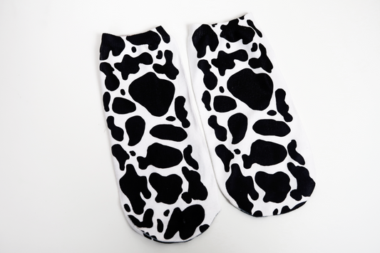 Cow Print Socks